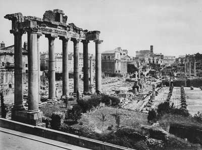 The Forum Romanum by English Photographer